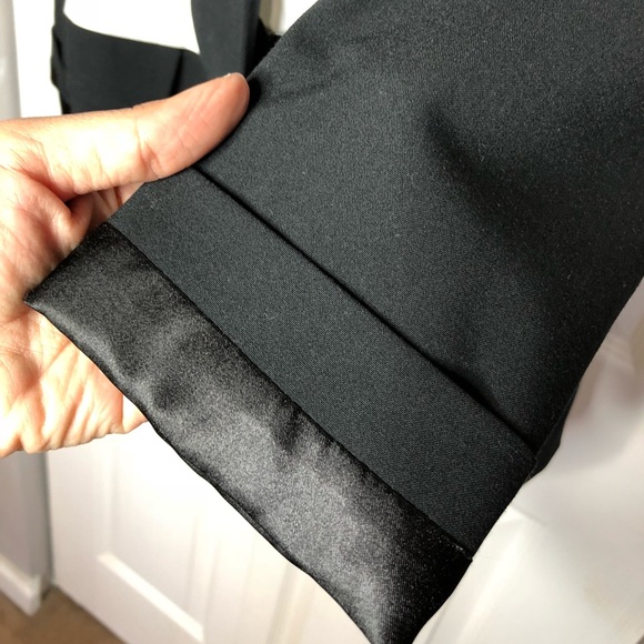 Modern Unlined Tuxedo Blazer in black and white - Picture 5 of 8